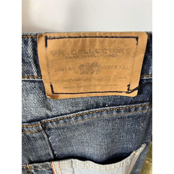 New Free People X Dr. Collectors Denim Patchwork Jeans Size Xs - Picture 9 of 10